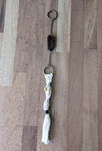 Image 1 of House Charm - Bardiche with Macrame Tassel - Black Walnut I
