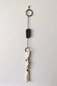 Image 5 of House Charm - Bardiche with Macrame Tassel - Black Walnut I
