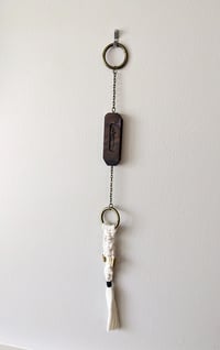 Image 3 of House Charm - Bardiche with Macrame Tassel - Black Walnut II