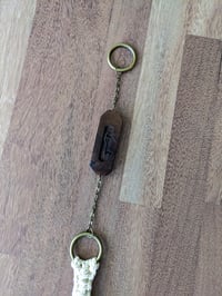 Image 3 of House Charm - Bardiche with Macrame Tassel - Black Walnut III