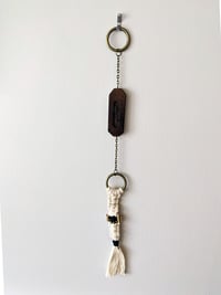 Image 4 of House Charm - Bardiche with Macrame Tassel - Black Walnut III