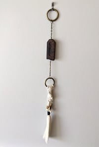 Image 4 of House Charm - Bardiche with Macrame Tassel - Black Walnut VI