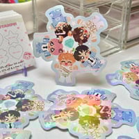 Image 2 of Get The Treasure Sticker Flake