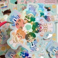 Image 1 of Get The Treasure Sticker Flake