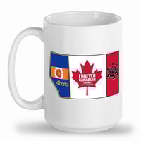 Image 3 of AB Forever Canadian 7Stars Turtle Island Trilingual 15oz Mug