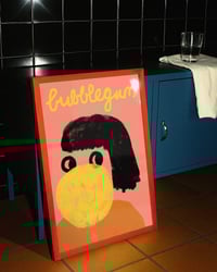 Image 4 of Poster - bubblegum Gelb
