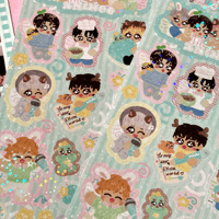 Image 6 of SHINing Angels Sticker Sheet