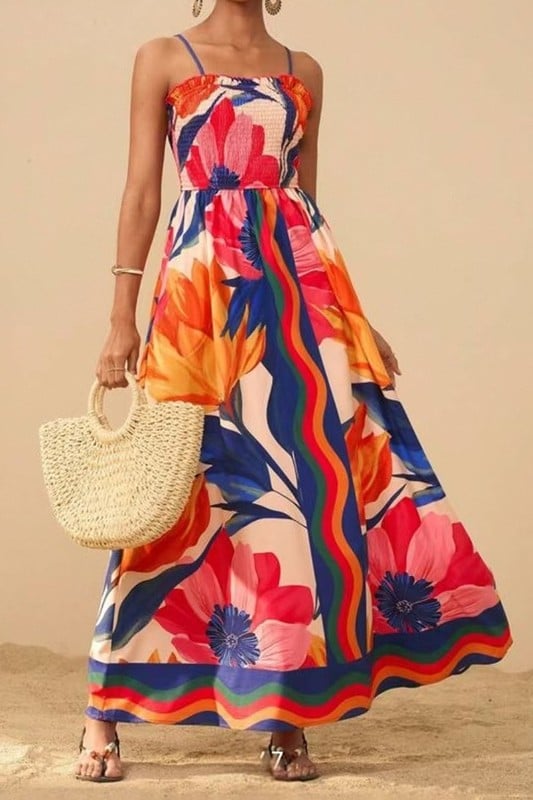 Image of FLORAL VACATION DRESS
