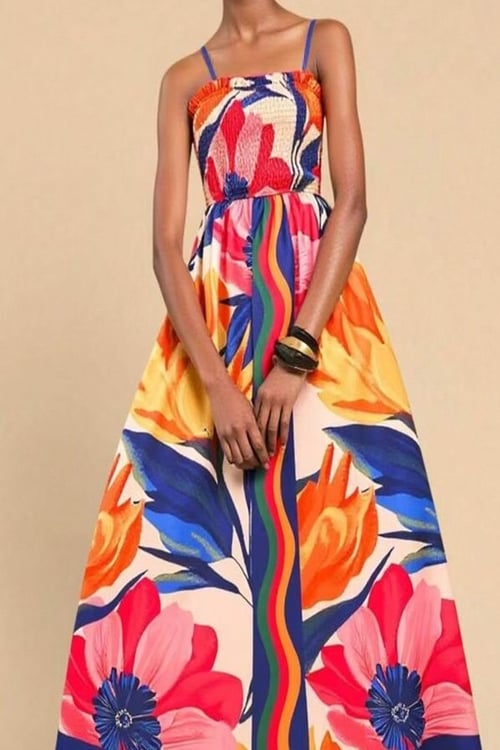 Image of FLORAL VACATION DRESS