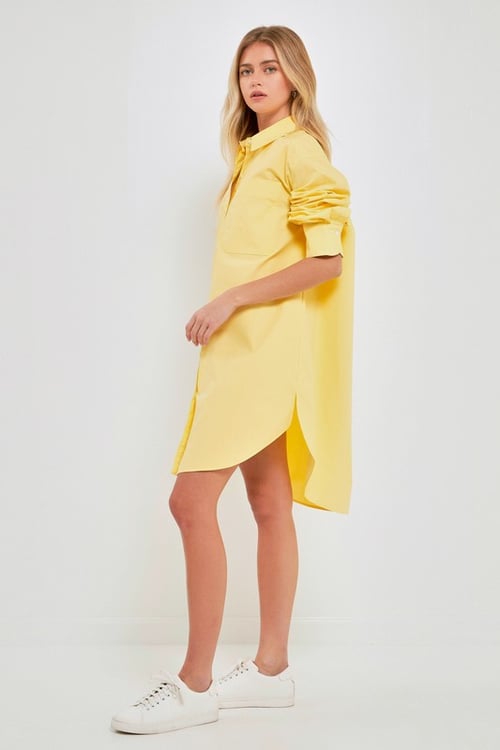 Image of ENGLISH FACTORY SHIRT DRESS