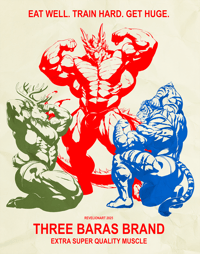 Three Baras Brand Poster