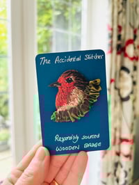 Image 1 of Robin Pin Badge