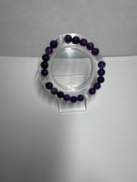 Image 2 of Amethyst & Selenite Crystal Bracelet – Divine Clarity & Spiritual Protection