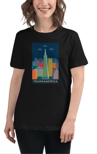 Image 5 of Transamerica UFO Women's Relaxed T-Shirt