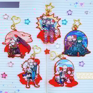 BakuTodo & Friends Charms