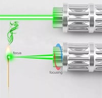 Image 2 of 2000m Strong Beam Green Laser Pointer Pen Outdoor Professional SOS Laser 