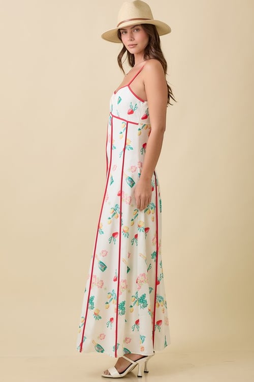Image of MAXI FRUIT DRESS