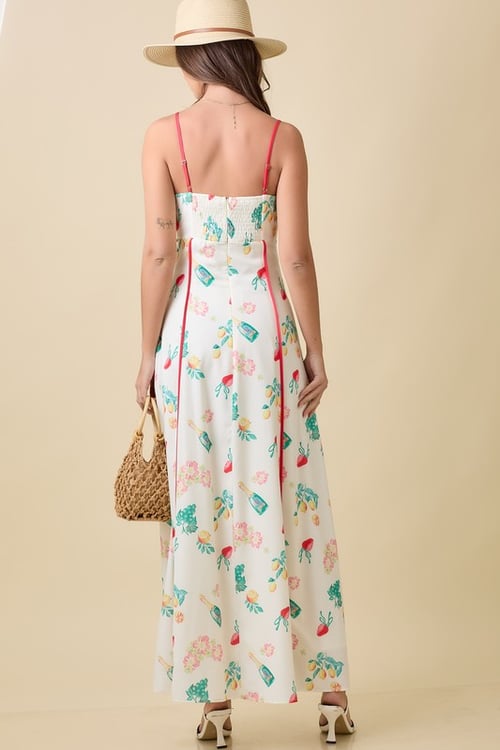 Image of MAXI FRUIT DRESS