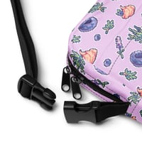 Image 7 of Blueberry & Rosemary - All-Over Print Utility Crossbody Bag