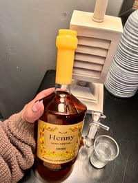 Image 8 of Henny Bottle Bong 10"