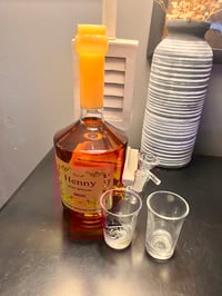 Image 2 of Henny Bottle Bong 10"