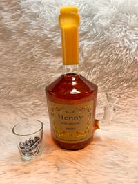 Image 3 of Henny Bottle Bong 10"