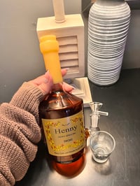 Image 15 of Henny Bottle Bong 10"