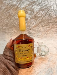 Image 17 of Henny Bottle Bong 10"