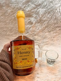 Image 23 of Henny Bottle Bong 10"