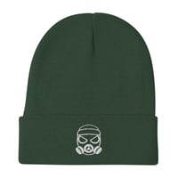 Image 3 of Gasmask Embroidered Beanie