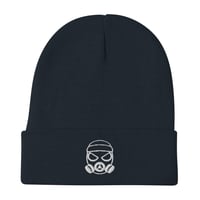 Image 2 of Gasmask Embroidered Beanie