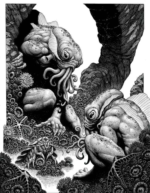 Image of Children of R’lyeh (Print)