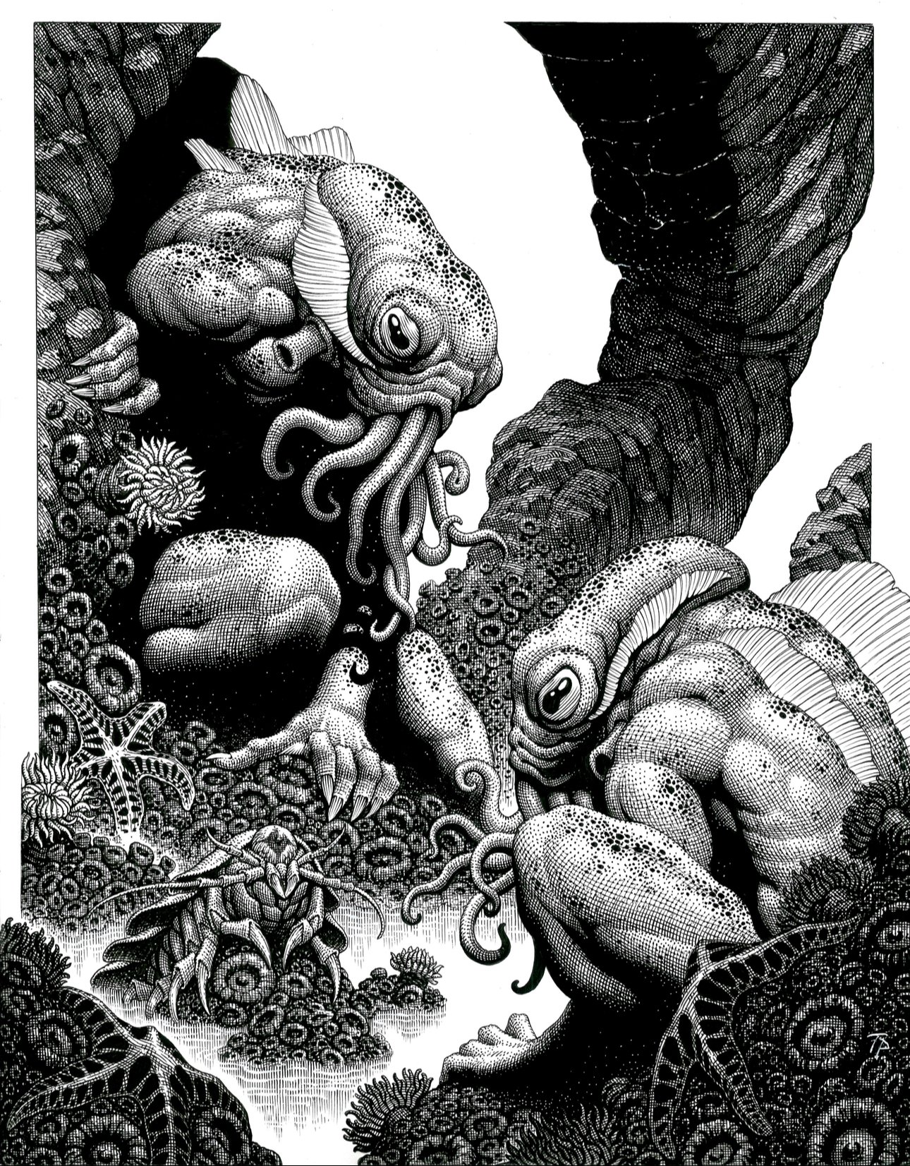 Image of Children of R’lyeh (Print)