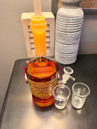 Image 12 of Henny Bottle Bong 10"