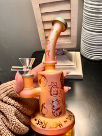 Image 3 of Rick And Morty 8"Frosted Bong 