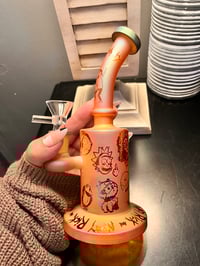 Image 1 of Rick And Morty 8"Frosted Bong 