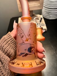 Image 8 of Rick And Morty 8"Frosted Bong 