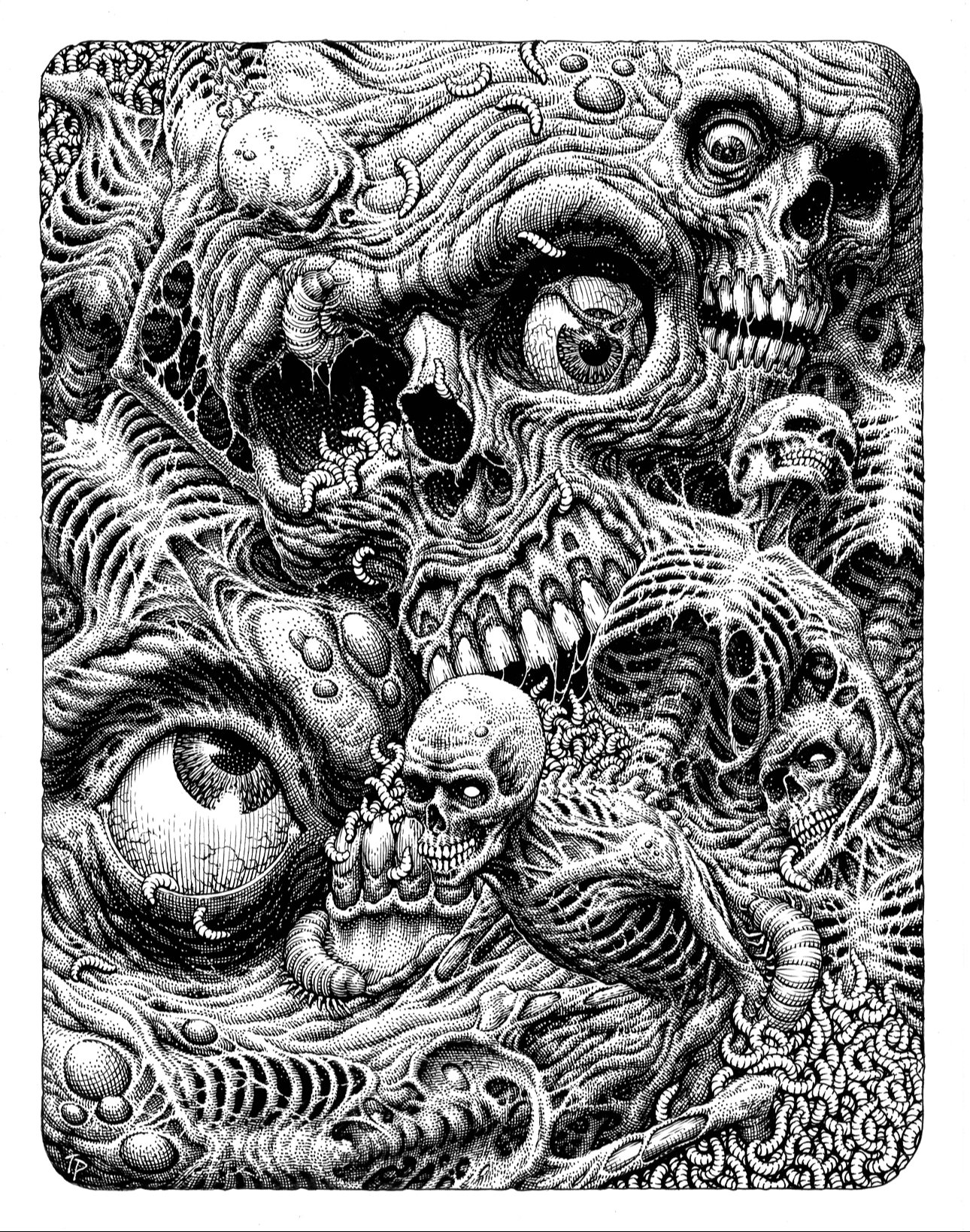 Image of Necrophoria (Print)