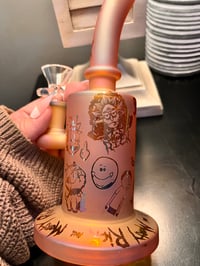 Image 10 of Rick And Morty 8"Frosted Bong 