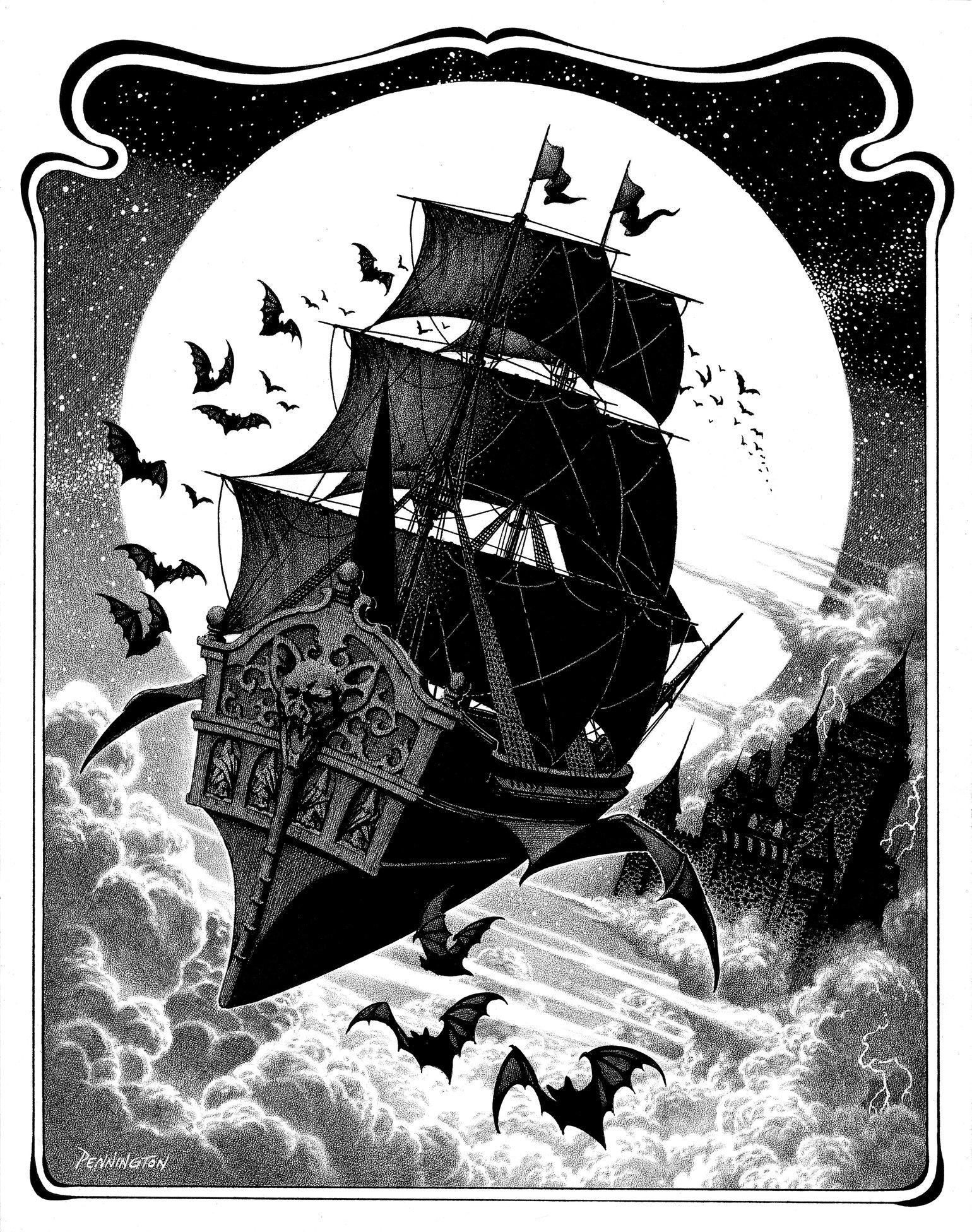 Image of Night Flight (Print)