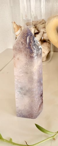 Image 3 of FLOWER AGATE WITH CARNELIAN TOWER 