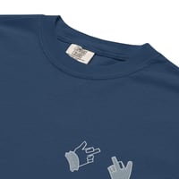 Image 4 of Embroidered Stink Finger Tee