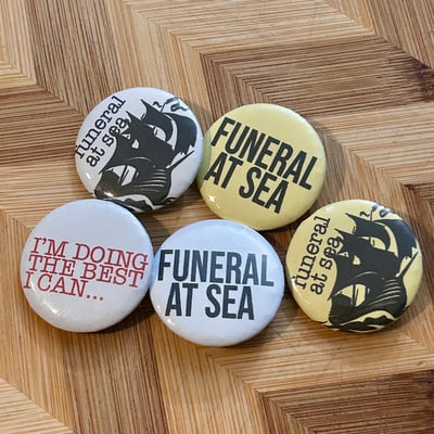 Image of Funeral At Sea Buttons