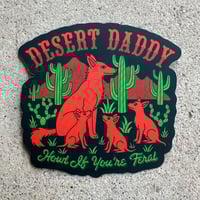 Image 1 of Desert Daddy Sticker