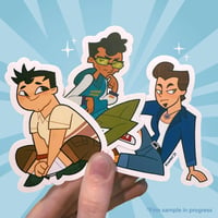Image 1 of (PRE-ORDER) 🌴REALITY RESORT🌴- Character Sticker Pack #2