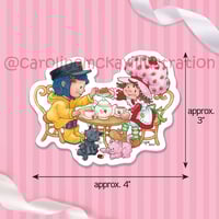 Image 1 of "The New Girl" Holographic Vinyl Sticker