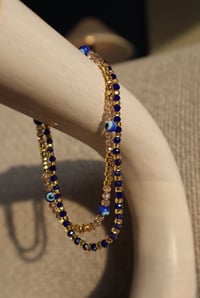 Image 2 of *NEW* Evil Eye Anklet Stack 
