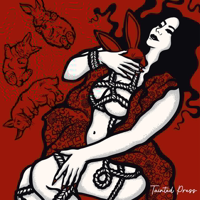 30% OFF 'Rope Bunnies' Single Edition A2 Gilcee