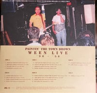Image 4 of Ween, "Paintin' The Town Brown, Ween Live '90-'98"