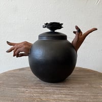 Image 3 of a handheld teapot